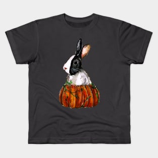 Dutch Bunny Pumpkin Kids T-Shirt